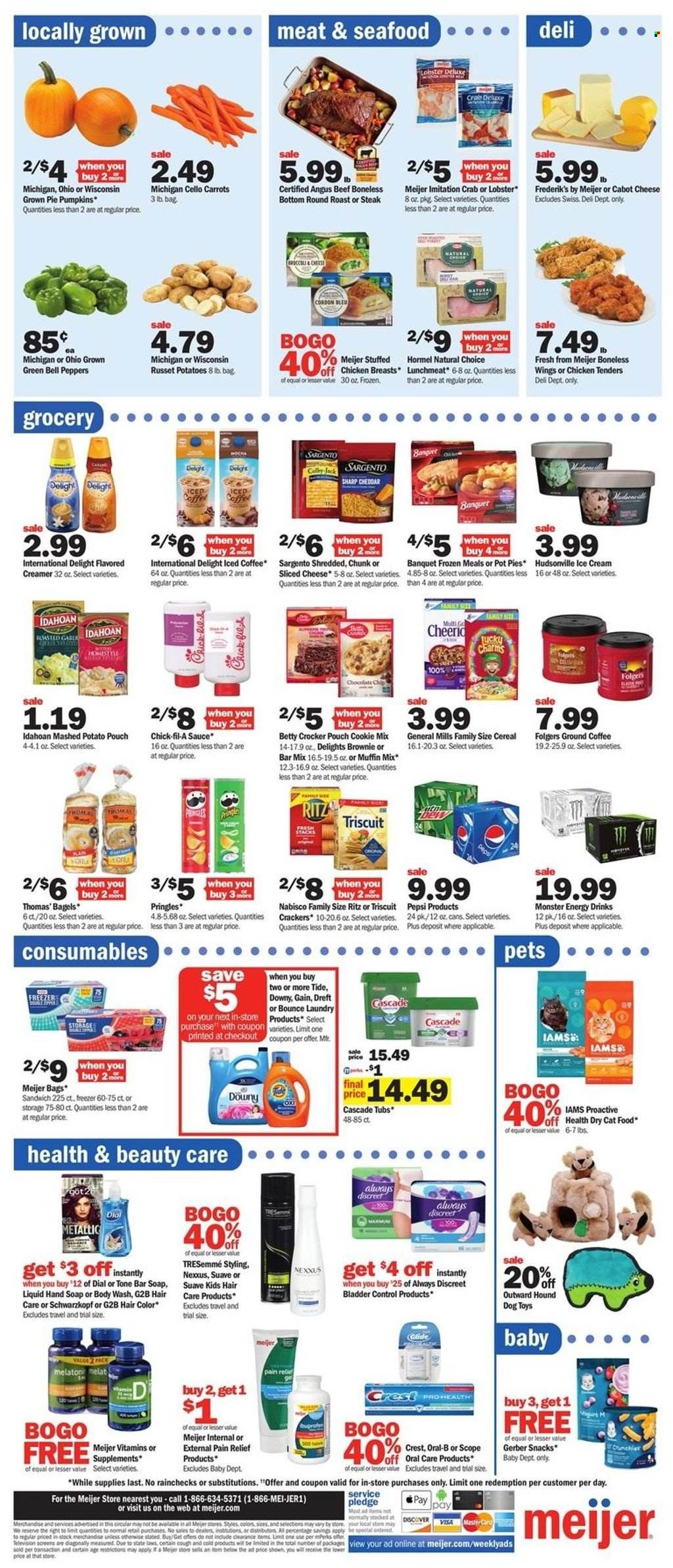 Meijer (IN) Weekly Ad Flyer Specials October 9 to October 15, 2022