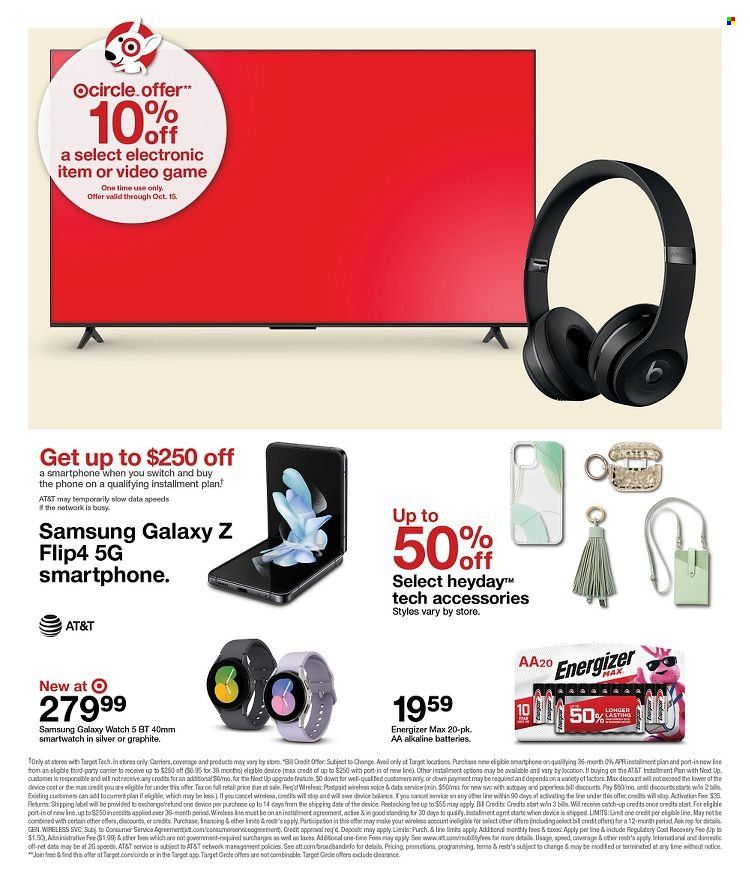 Target Weekly Ad Flyer Specials October 9 to October 15, 2022