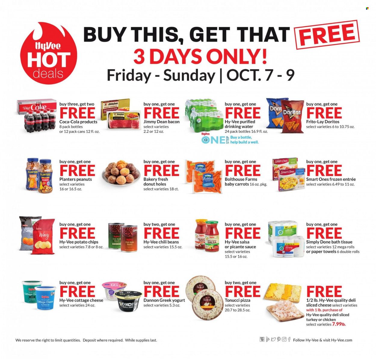 Hy-Vee (IA, IL, MN, MO, SD) Weekly Ad Flyer Specials October 7 to October 9, 2022