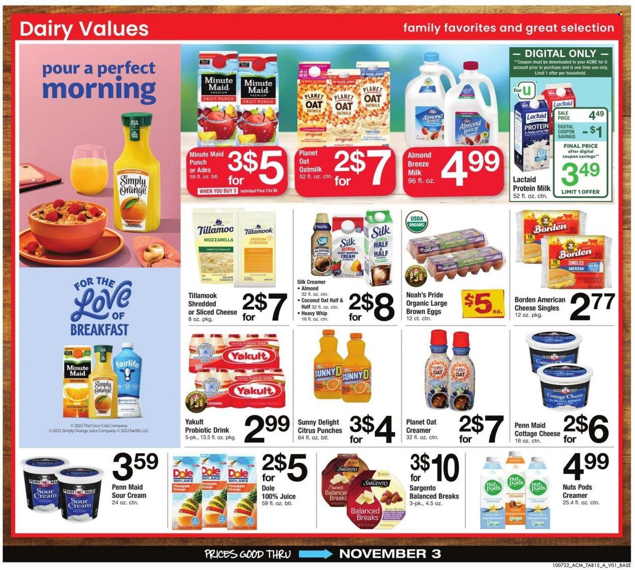ACME (DE, NJ, NY, PA) Weekly Ad Flyer Specials October 7 to November 3, 2022