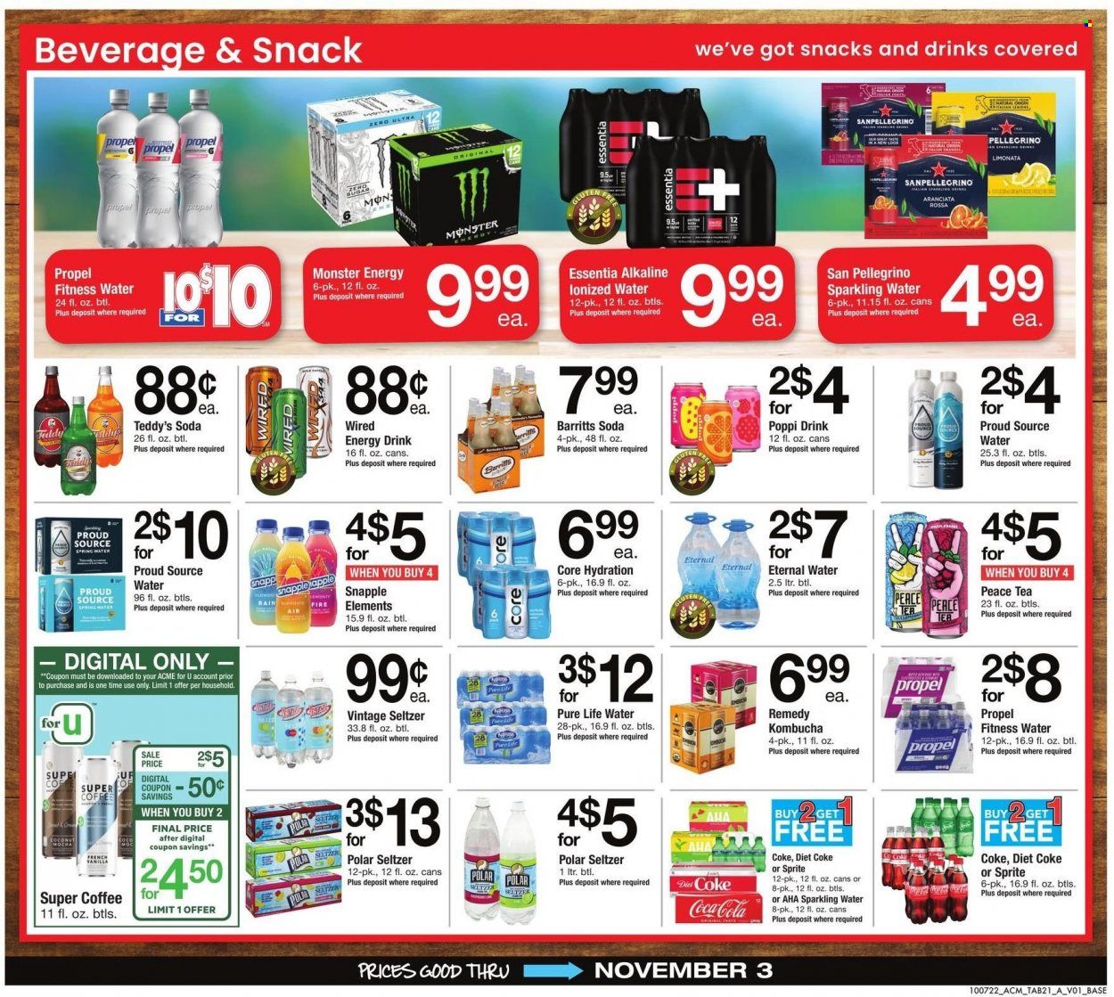 ACME (DE, NJ, NY, PA) Weekly Ad Flyer Specials October 7 to November 3, 2022