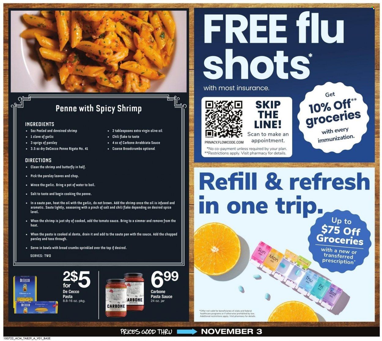 ACME (DE, NJ, NY, PA) Weekly Ad Flyer Specials October 7 to November 3, 2022