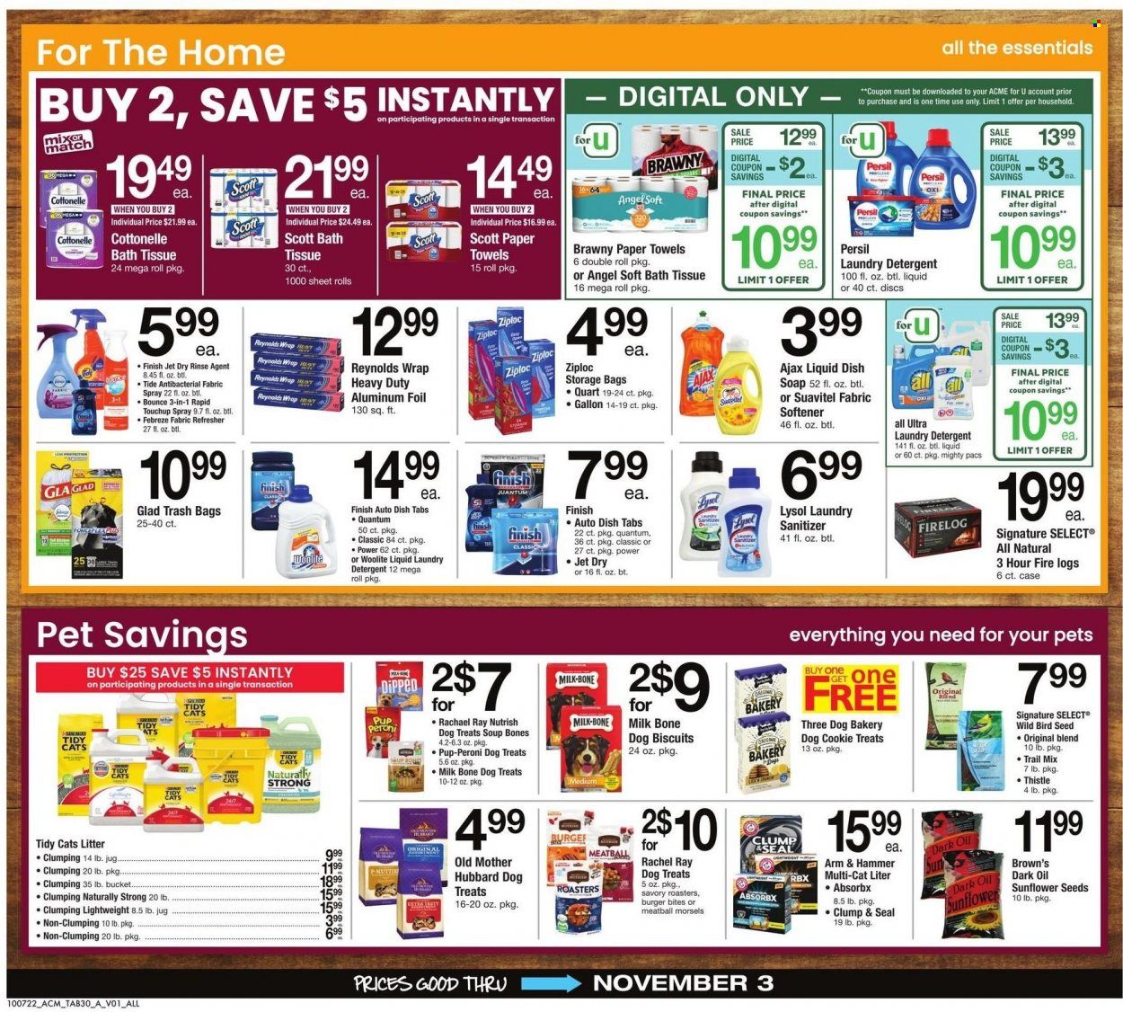 ACME (DE, NJ, NY, PA) Weekly Ad Flyer Specials October 7 to November 3, 2022