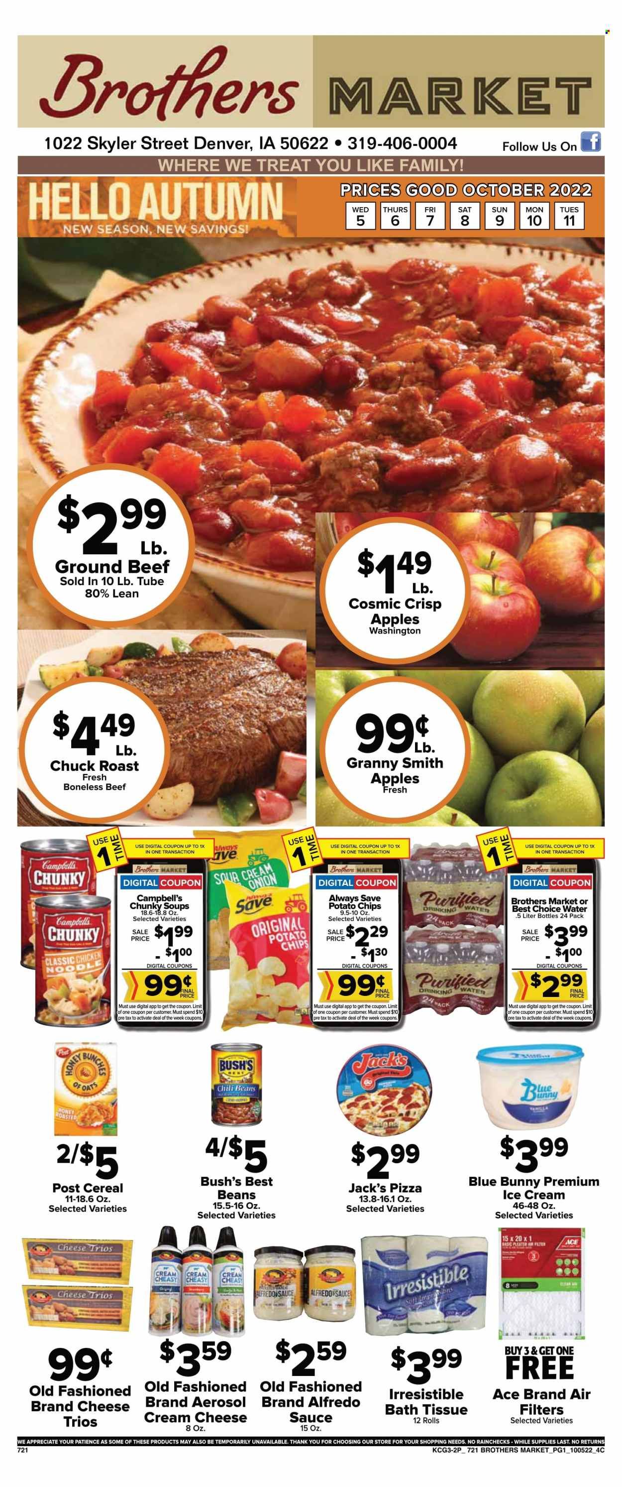Brothers Market (IA, KS, MO) Weekly Ad Flyer Specials October 5 to October 11, 2022