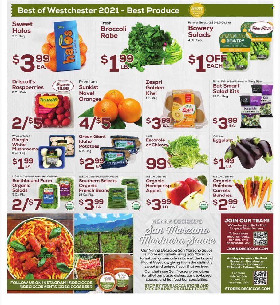 DeCicco & Sons (NY) Weekly Ad Flyer Specials October 7 to October 13, 2022