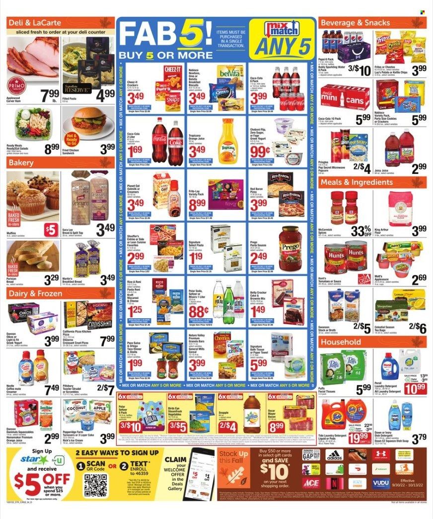 Star Market Weekly Ad Flyer Specials October 7 to October 13, 2022