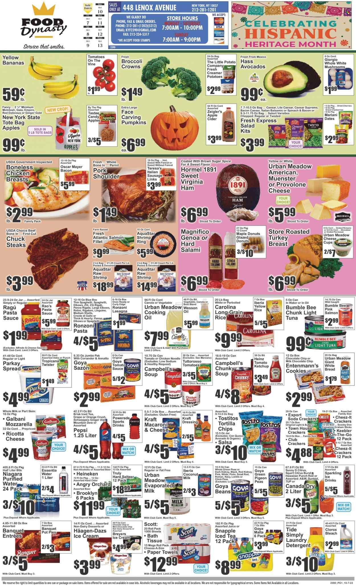 Food Dynasty (NY) Weekly Ad Flyer Specials October 7 to October 13, 2022