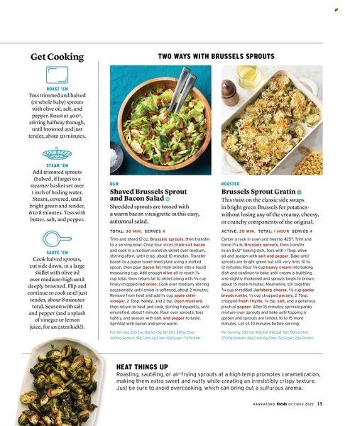 Hannaford (MA, ME, NH, NY, VT) Weekly Ad Flyer Specials October 1 to November 30, 2022