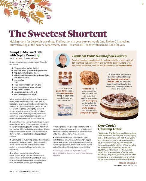 Hannaford (MA, ME, NH, NY, VT) Weekly Ad Flyer Specials October 1 to November 30, 2022