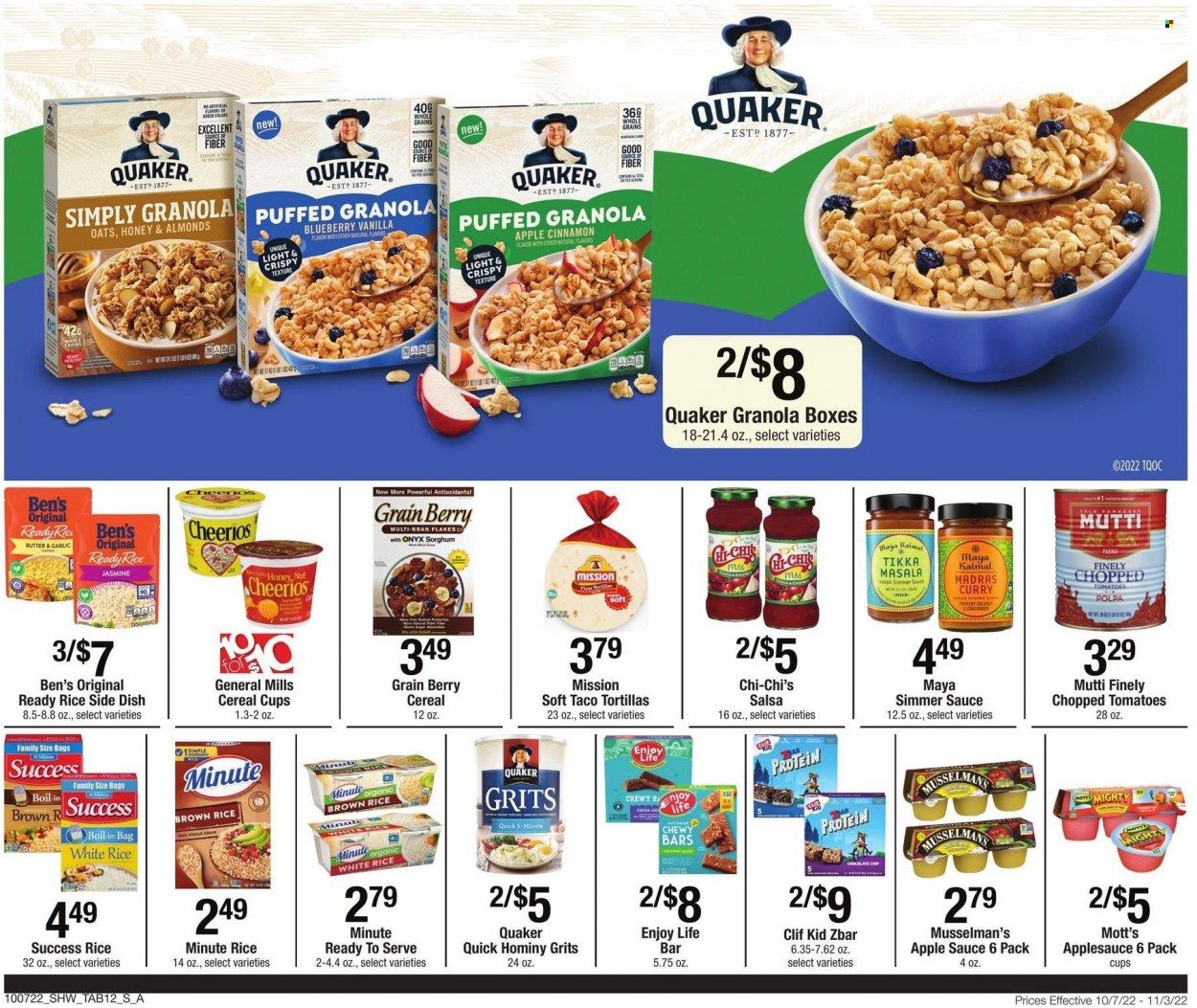 Shaw’s (MA, ME, NH, RI, VT) Weekly Ad Flyer Specials October 7 to November 3, 2022