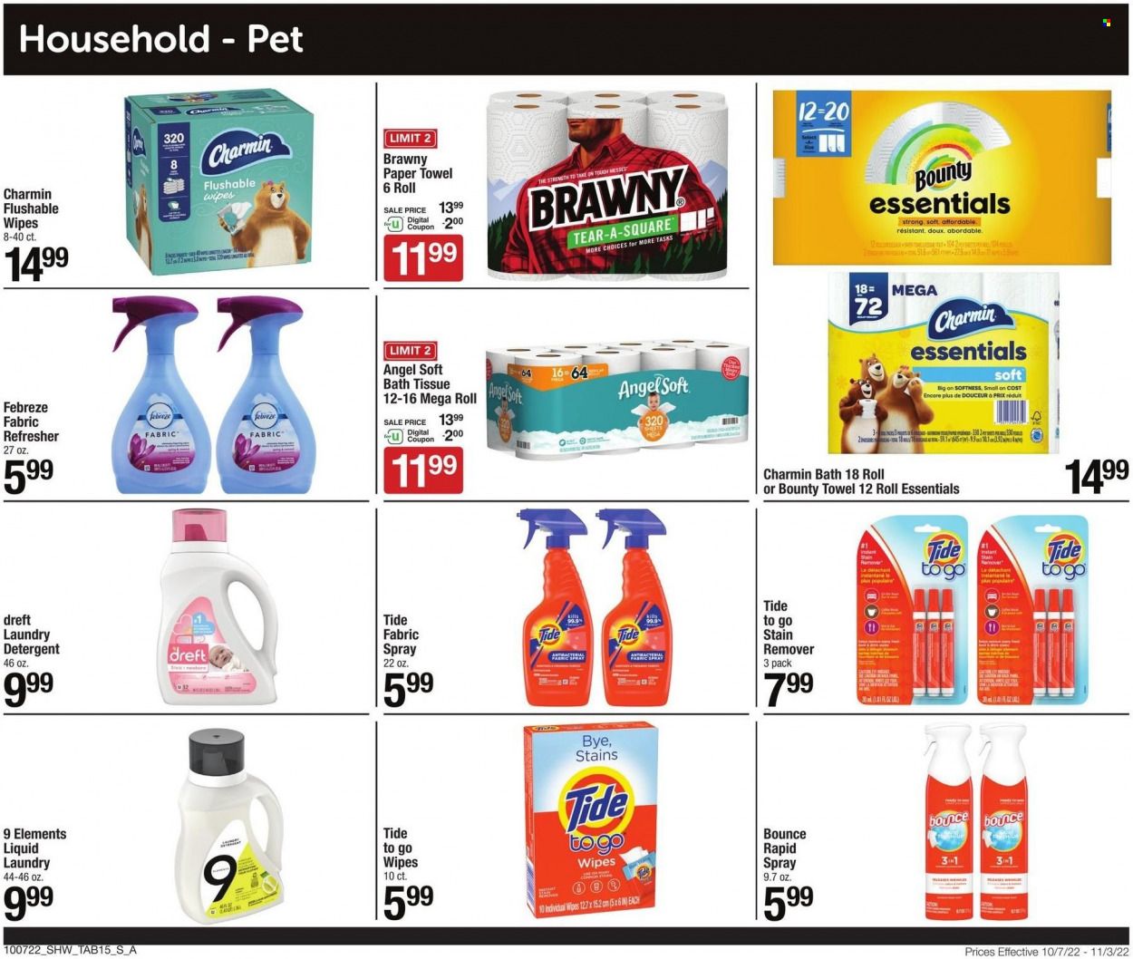 Shaw’s (MA, ME, NH, RI, VT) Weekly Ad Flyer Specials October 7 to November 3, 2022