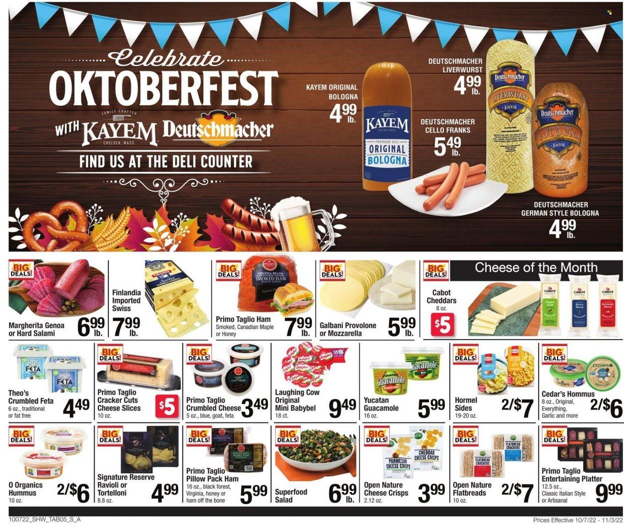 Shaw’s (MA, ME, NH, RI, VT) Weekly Ad Flyer Specials October 7 to November 3, 2022