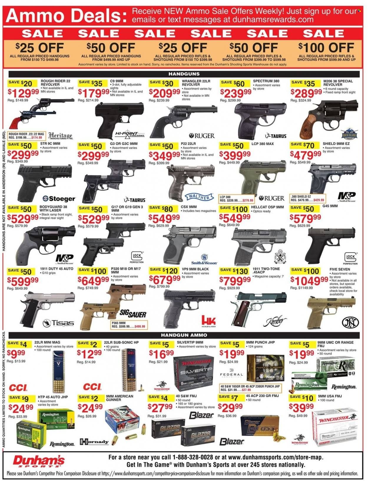 Dunham's Sports (MI) Weekly Ad Flyer Specials October 8 to October 13, 2022
