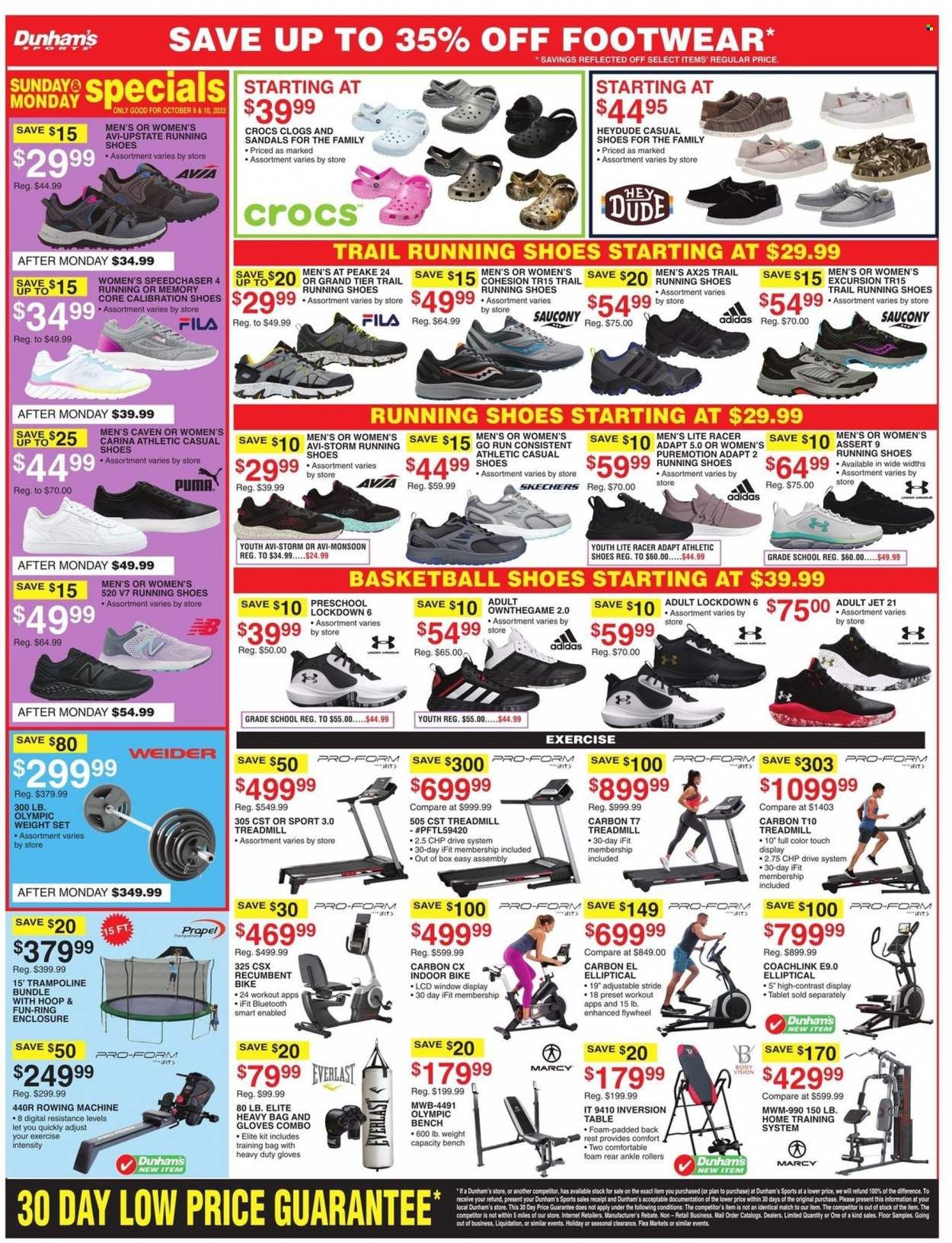 Dunham's Sports (MI) Weekly Ad Flyer Specials October 8 to October 13, 2022