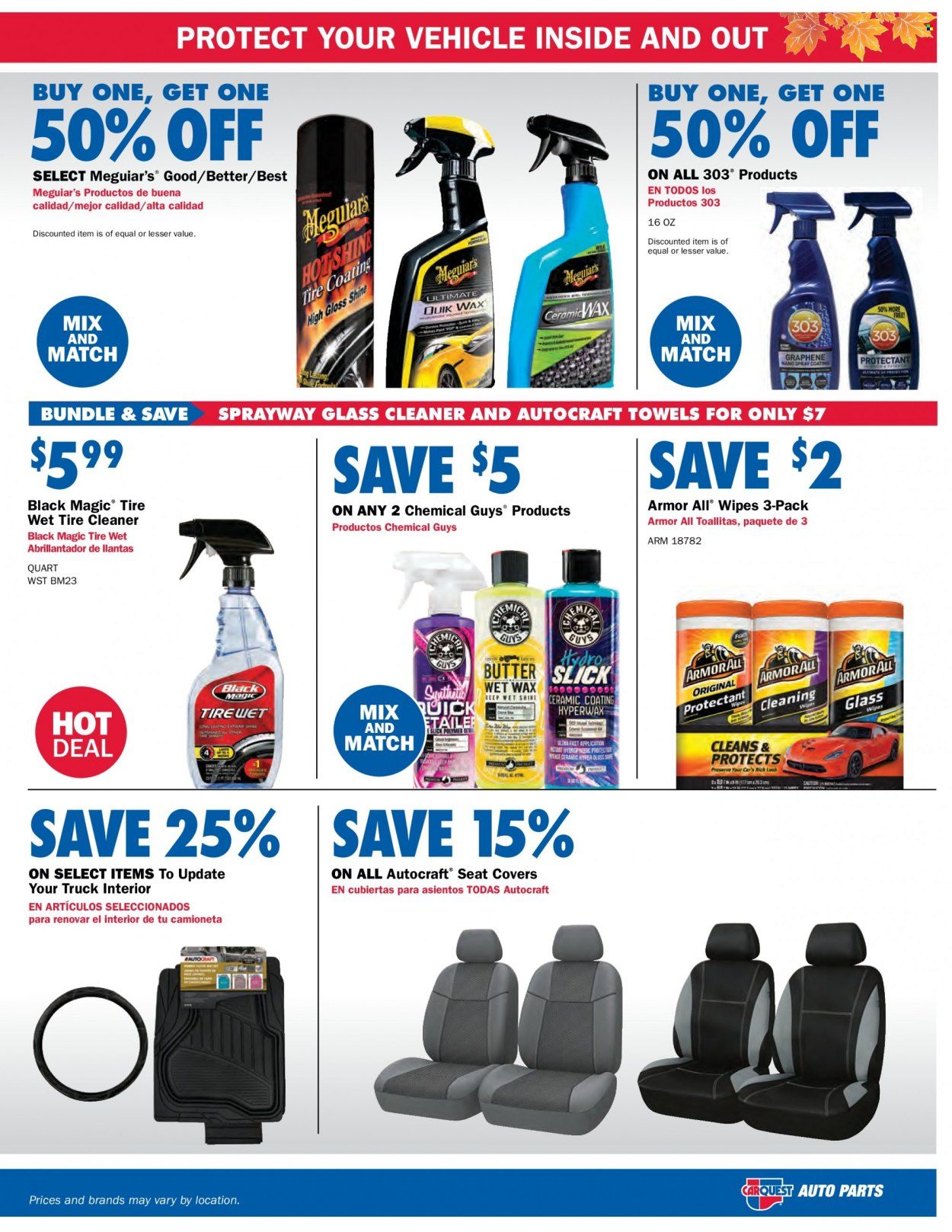 Carquest Weekly Ad Flyer Specials October 6 to November 9, 2022