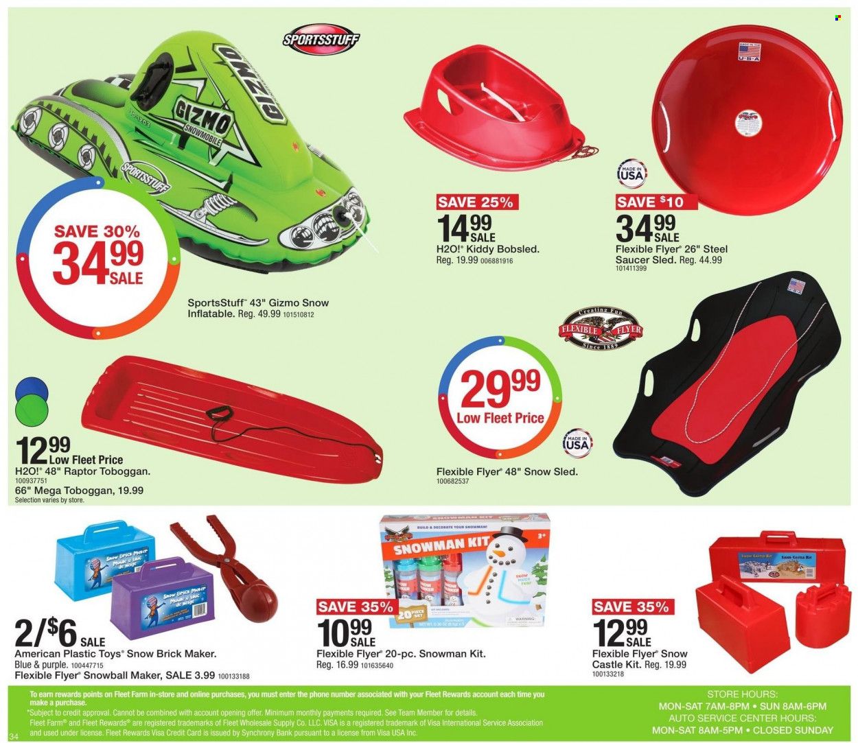 Fleet Farm (IA, MN, ND, WI) Weekly Ad Flyer Specials October 15 to November 12, 2022