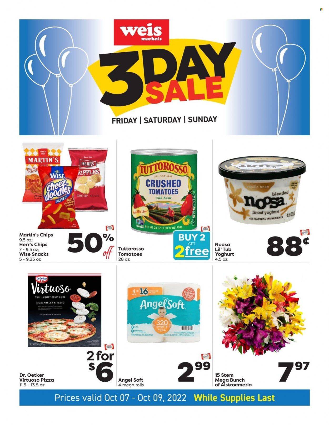 Weis (MD, NY, PA) Weekly Ad Flyer Specials October 7 to October 9, 2022