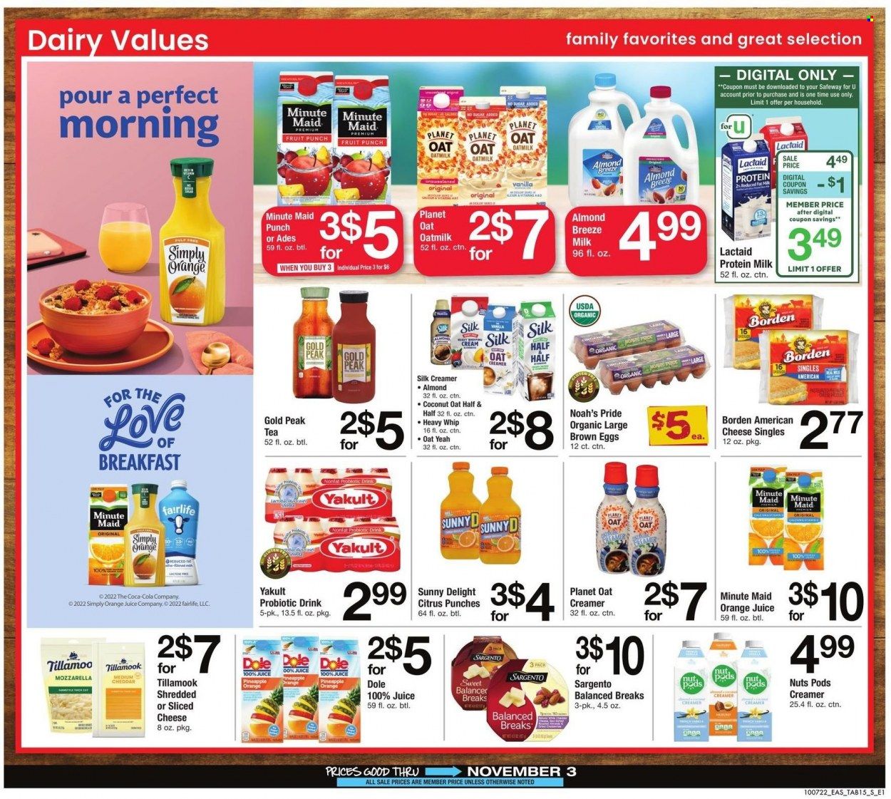 Safeway (MD, VA) Weekly Ad Flyer Specials October 7 to November 3, 2022