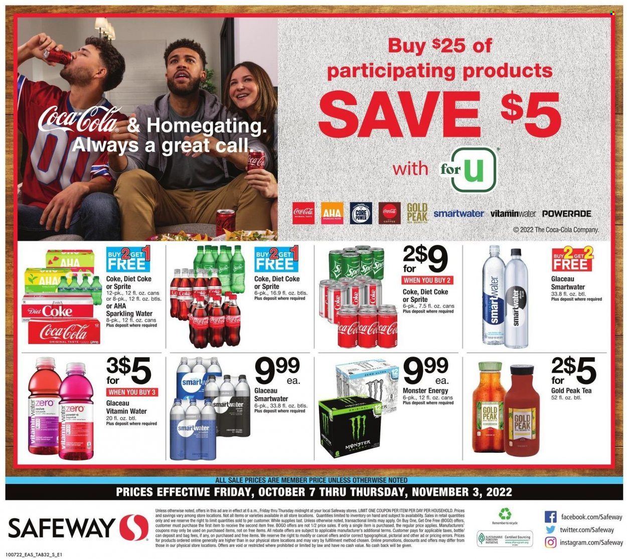 Safeway (MD, VA) Weekly Ad Flyer Specials October 7 to November 3, 2022