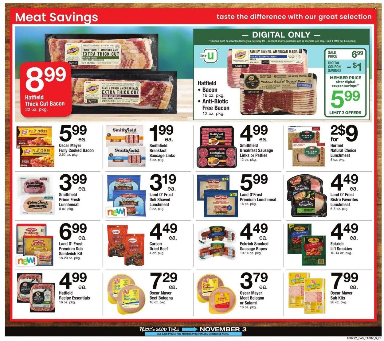Safeway (MD, VA) Weekly Ad Flyer Specials October 7 to November 3, 2022
