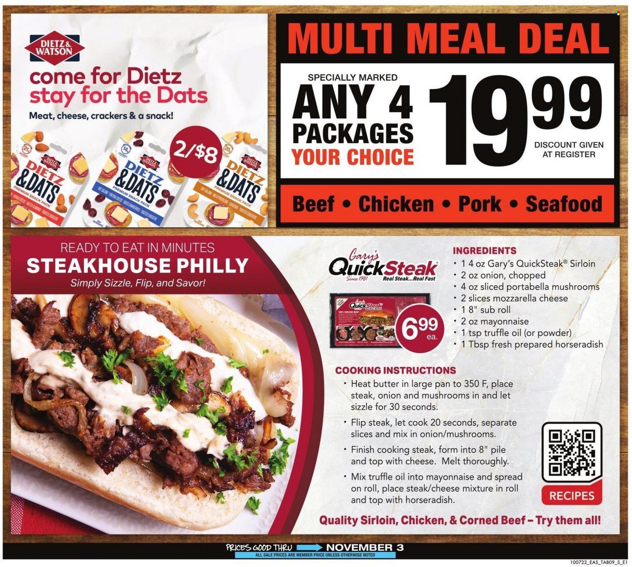 Safeway (MD, VA) Weekly Ad Flyer Specials October 7 to November 3, 2022