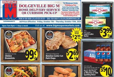 Big M (NY, PA) Weekly Ad Flyer Specials October 7 to October 13, 2022