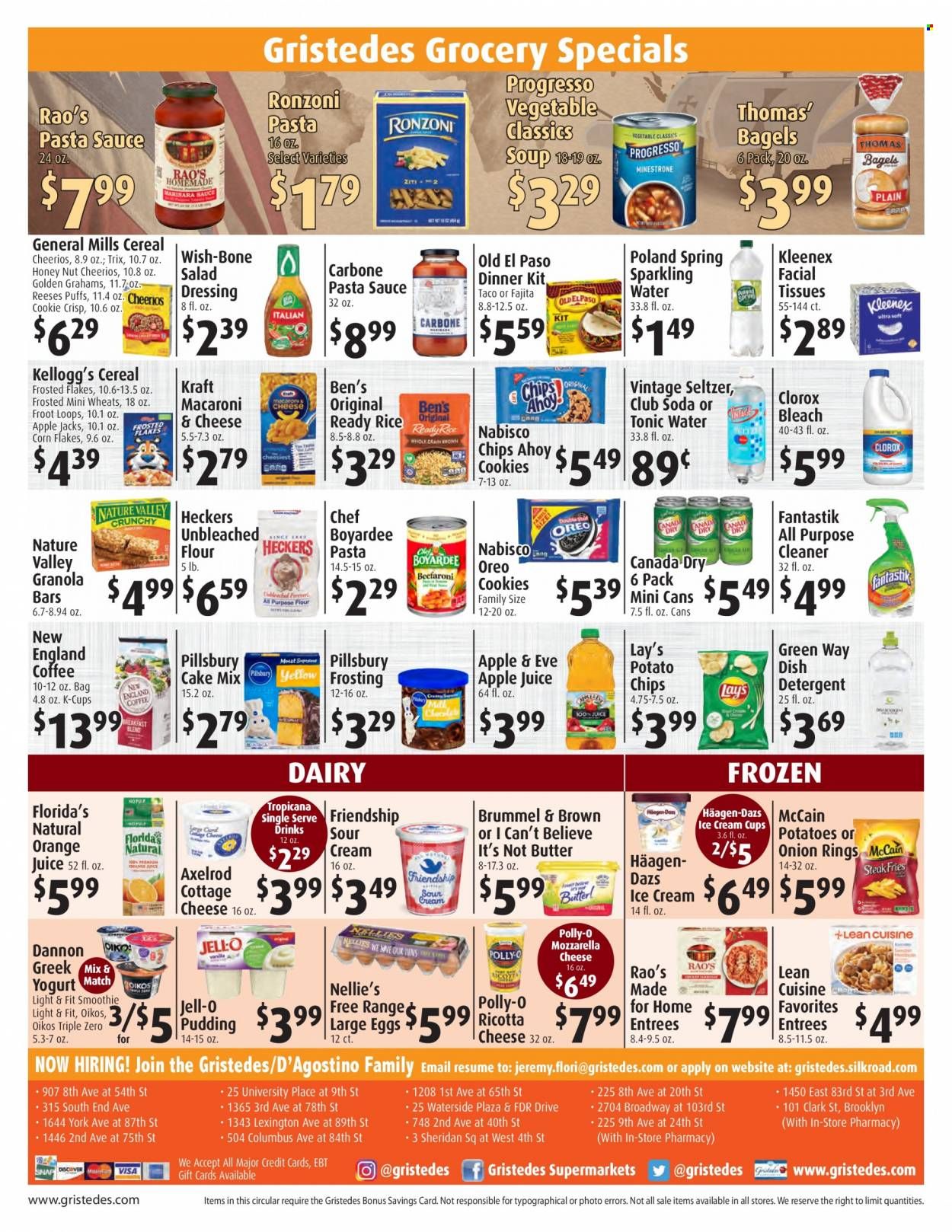 Gristedes (NY) Weekly Ad Flyer Specials October 7 to October 13, 2022
