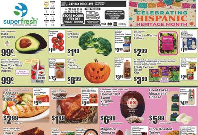 Super Fresh (NY) Weekly Ad Flyer Specials October 7 to October 13, 2022