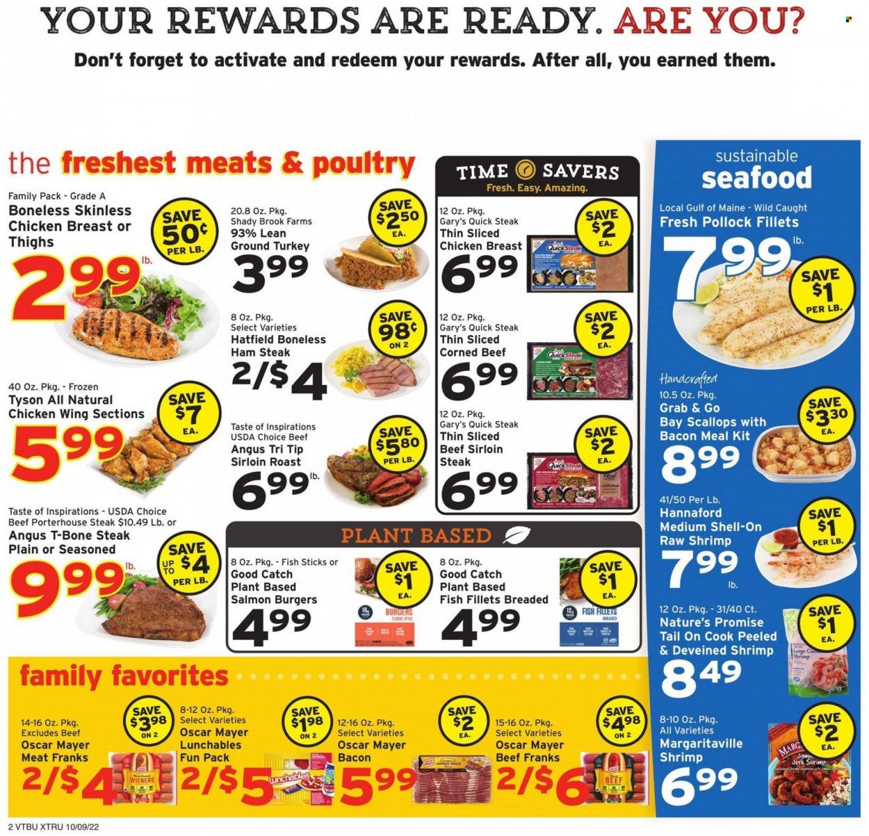 Hannaford (VT) Weekly Ad Flyer Specials October 9 to October 15, 2022