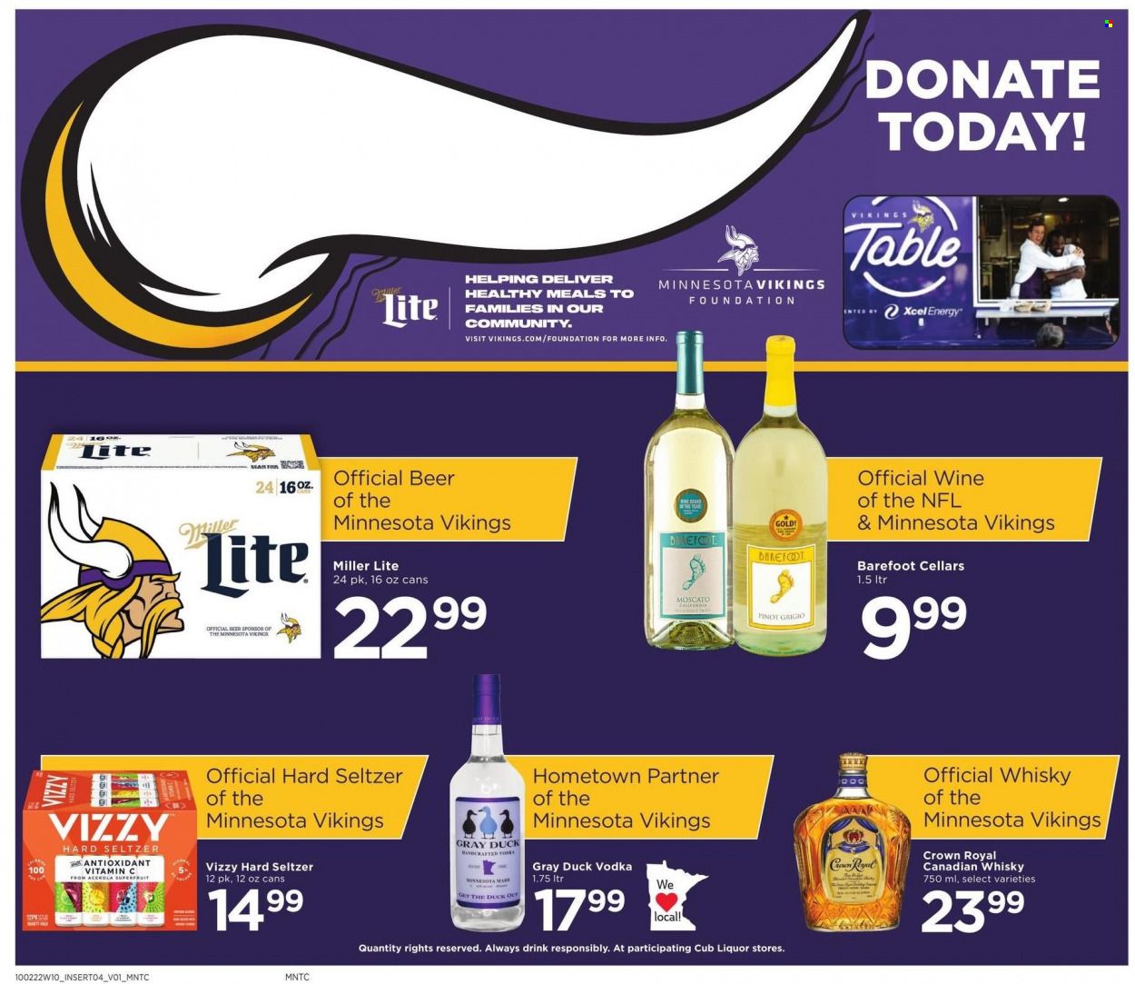 Cub Foods (MN) Weekly Ad Flyer Specials October 2 to November 5, 2022