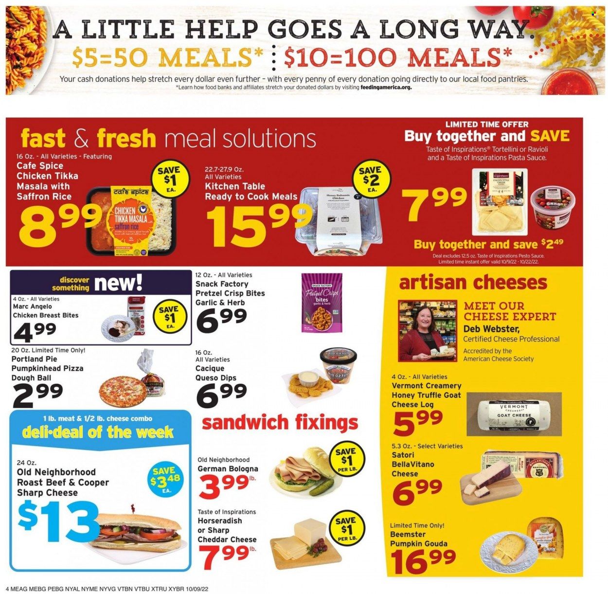 Hannaford (ME) Weekly Ad Flyer Specials October 9 to October 15, 2022