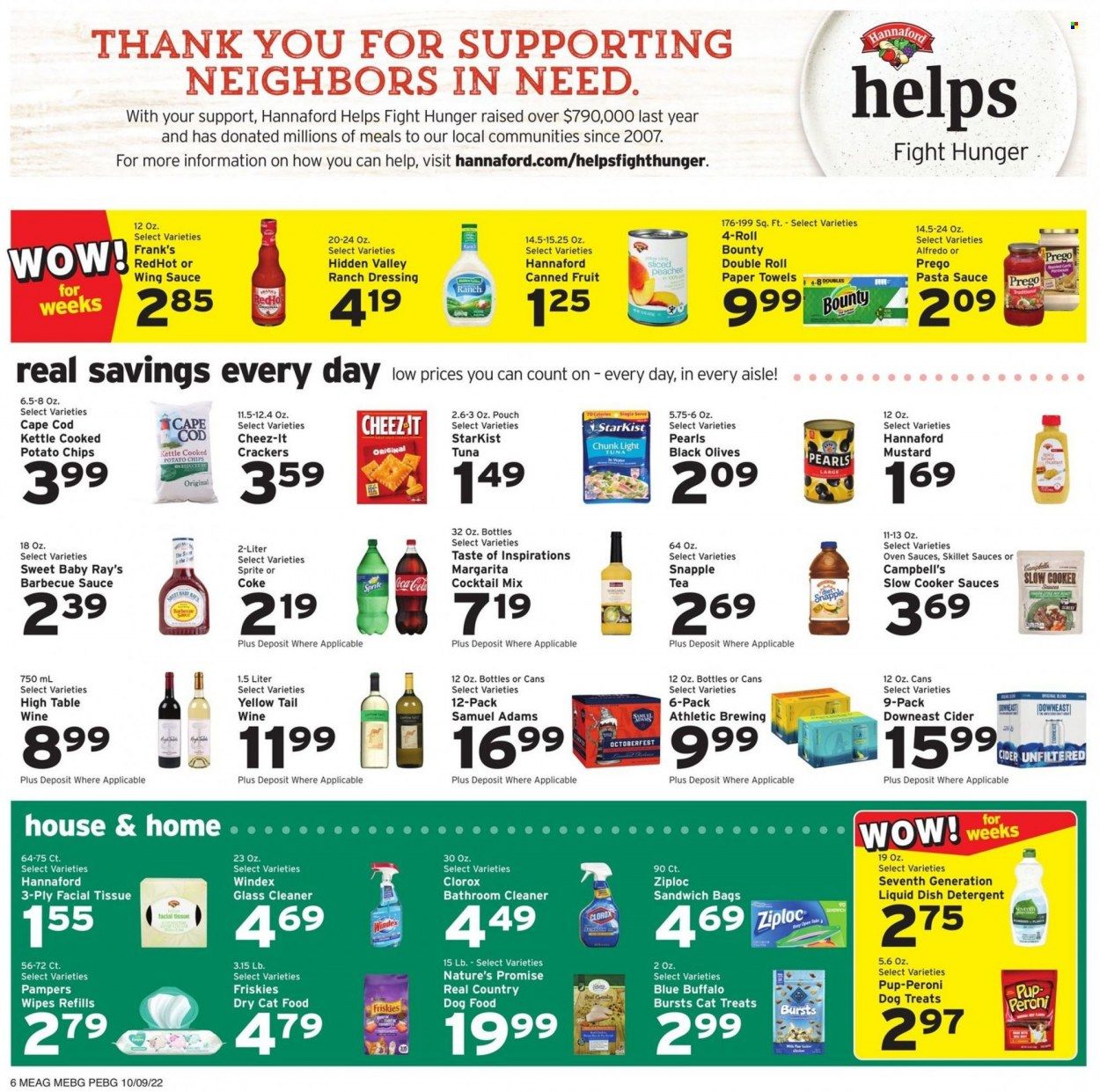 Hannaford (ME) Weekly Ad Flyer Specials October 9 to October 15, 2022