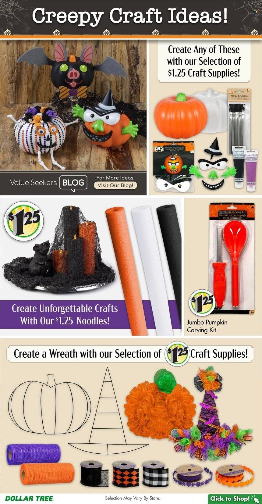 Dollar Tree Weekly Ad Flyer Specials October 9 to October 22, 2022