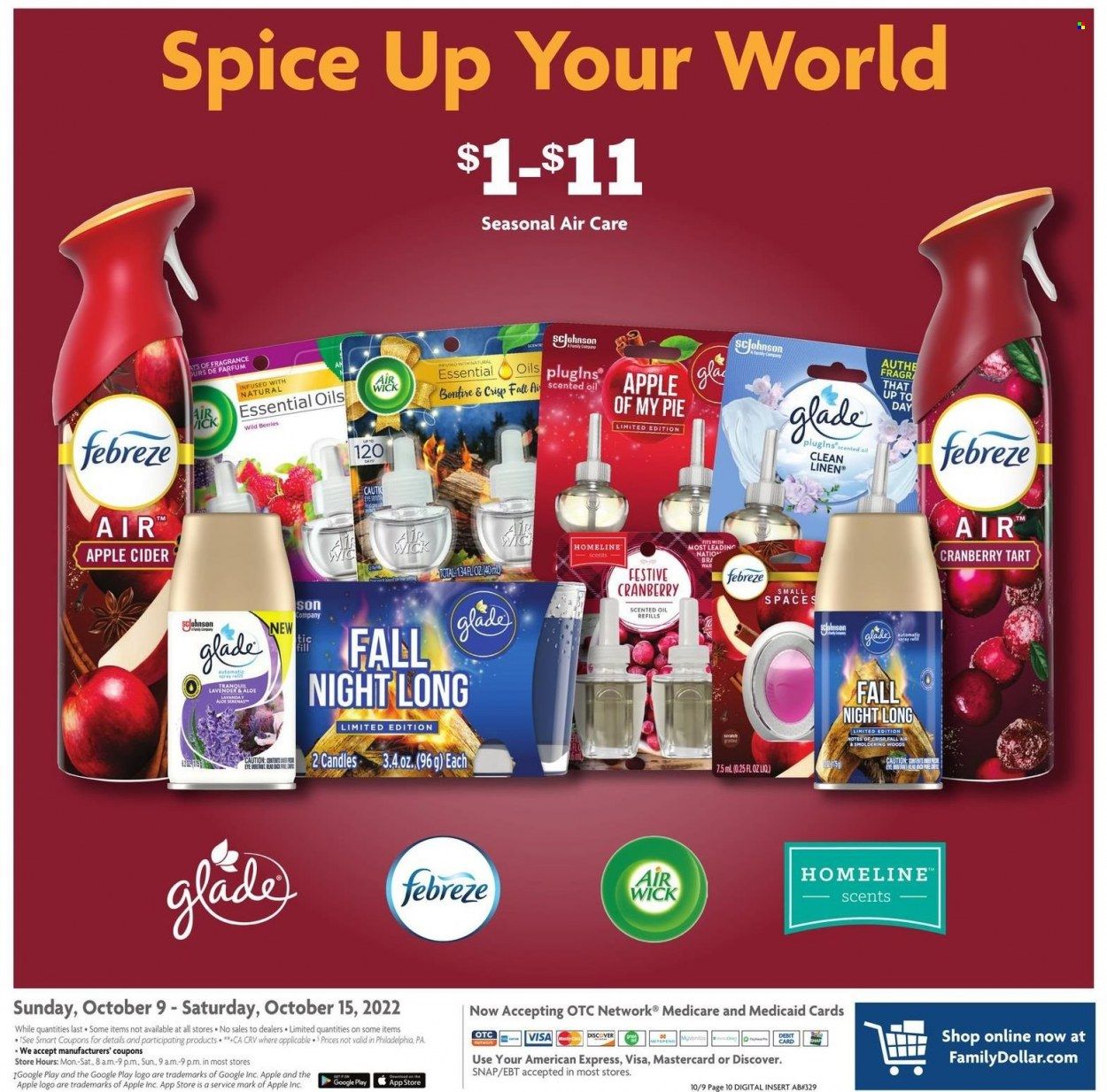 Family Dollar Weekly Ad Flyer Specials October 9 to October 15, 2022