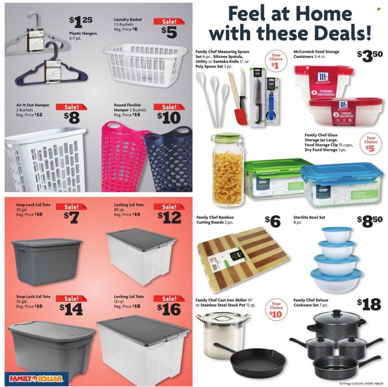 Family Dollar Weekly Ad Flyer Specials October 9 to October 15, 2022