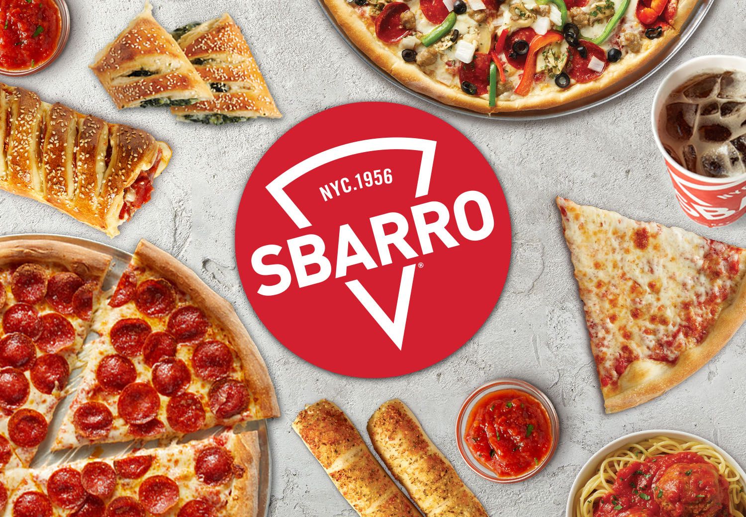Get Free Delivery with an Online Sbarro Pizza Order this October Get Free Delivery with an Online Sbarro Pizza Order this October