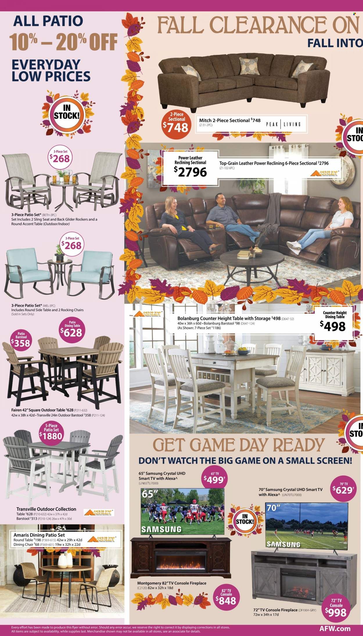 American Furniture Warehouse (AZ, CO, TX) Weekly Ad Flyer Specials October 9 to October 15, 2022