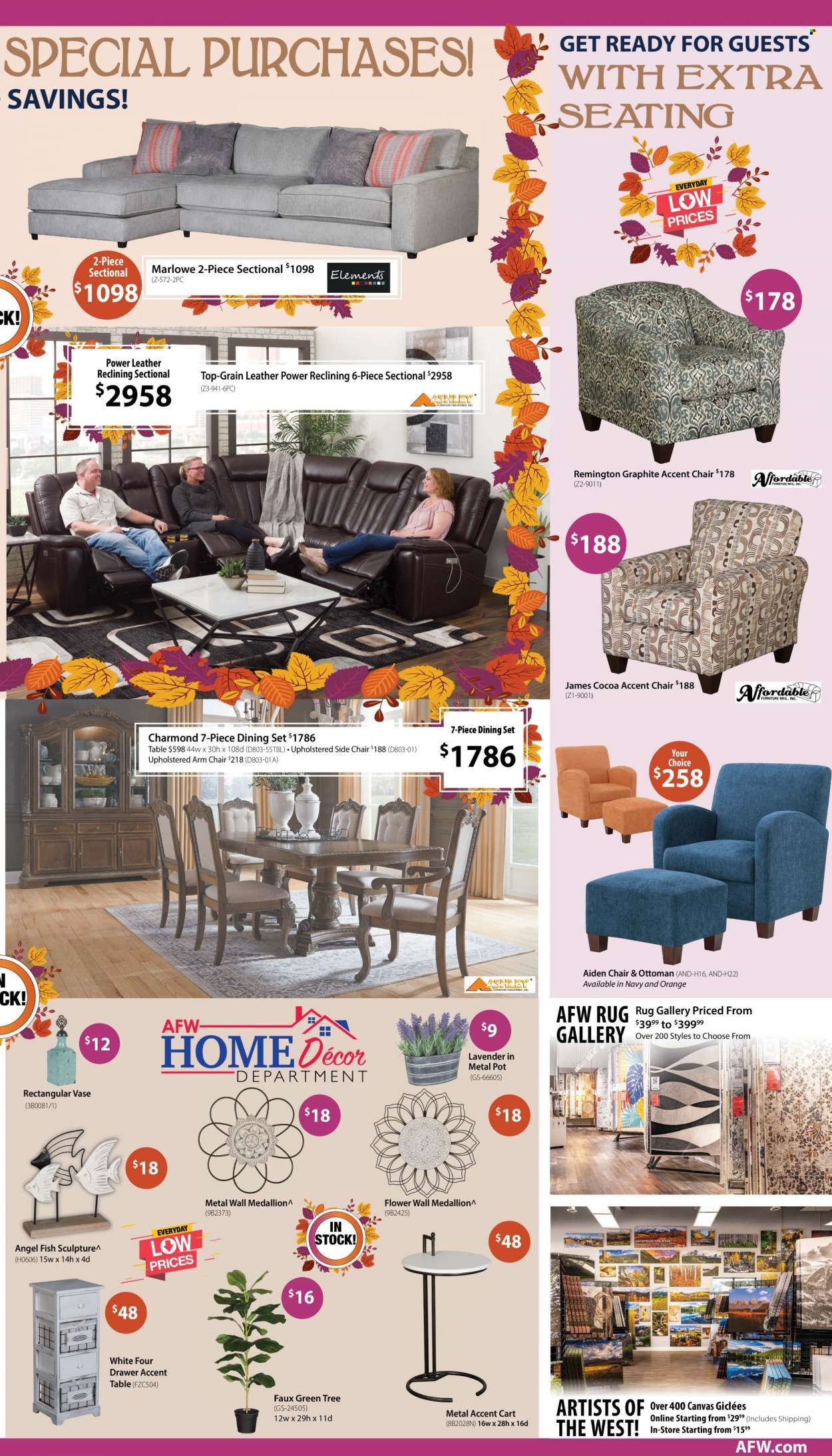 American Furniture Warehouse (AZ, CO, TX) Weekly Ad Flyer Specials October 9 to October 15, 2022