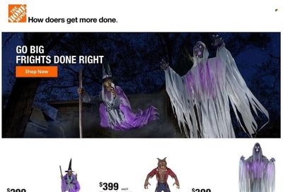 The Home Depot Weekly Ad Flyer Specials October 6 to October 13, 2022