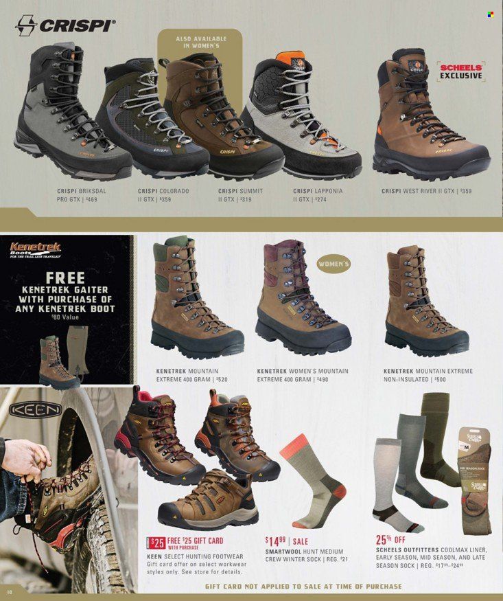 SCHEELS Weekly Ad Flyer Specials October 8 to October 16, 2022