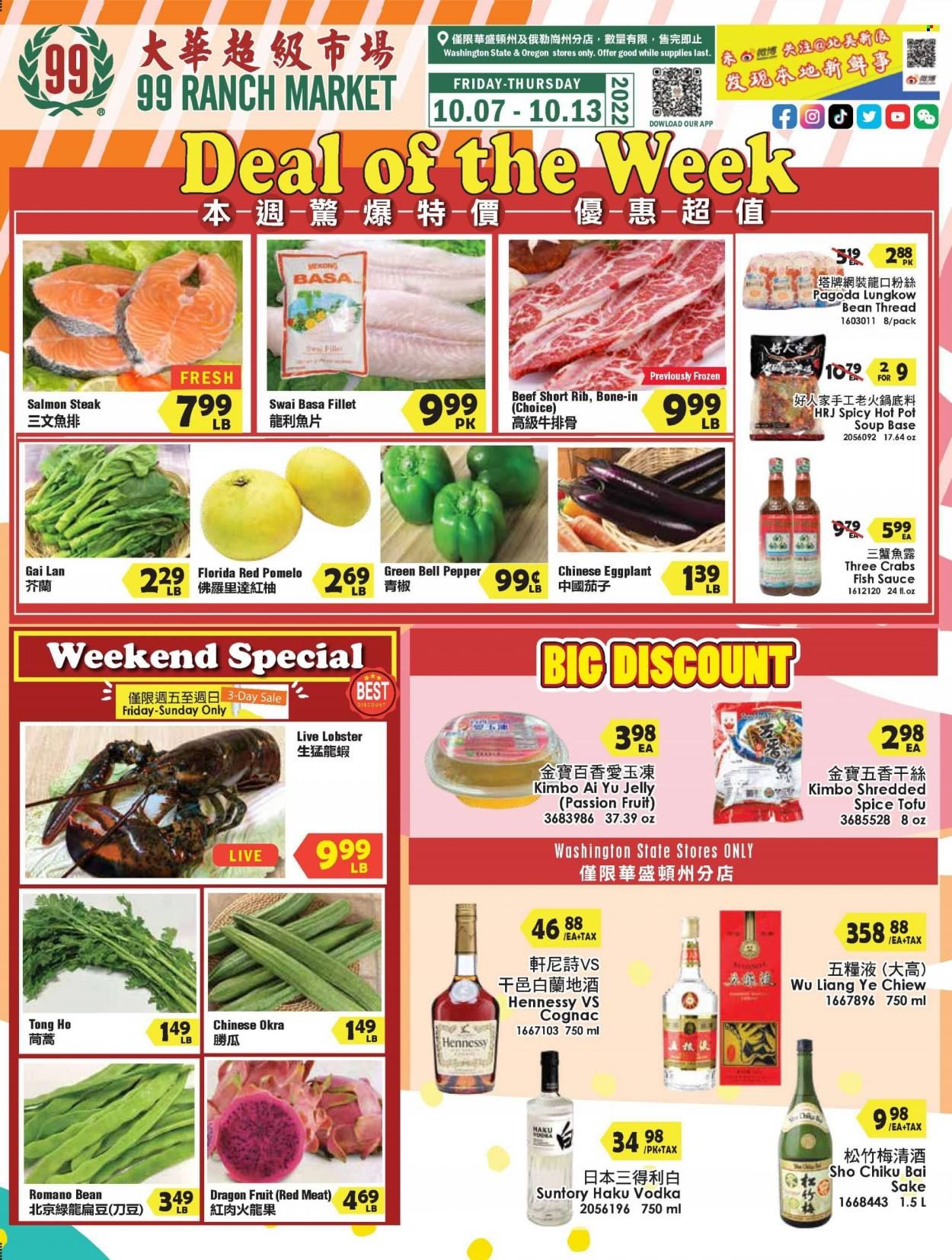 99 Ranch Market (OR) Weekly Ad Flyer Specials October 7 to October 13, 2022