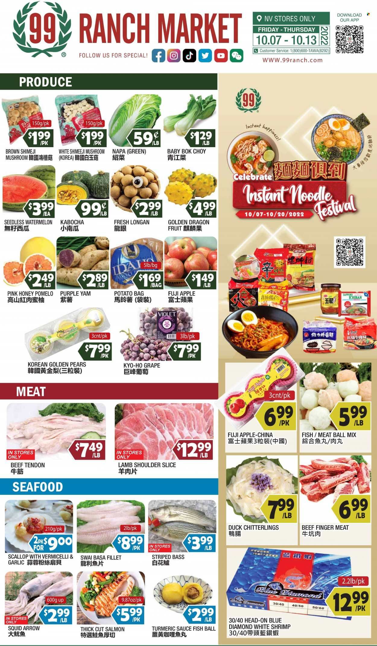 99 Ranch Market (NV) Weekly Ad Flyer Specials October 7 to October 13, 2022