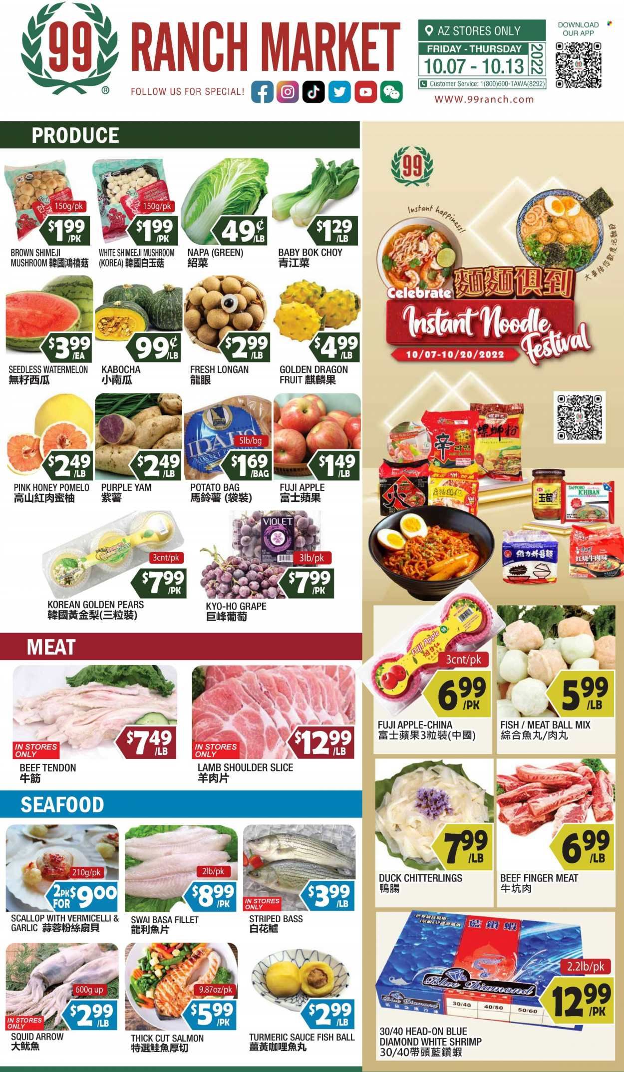 99 Ranch Market (19) Weekly Ad Flyer Specials October 7 to October 13, 2022