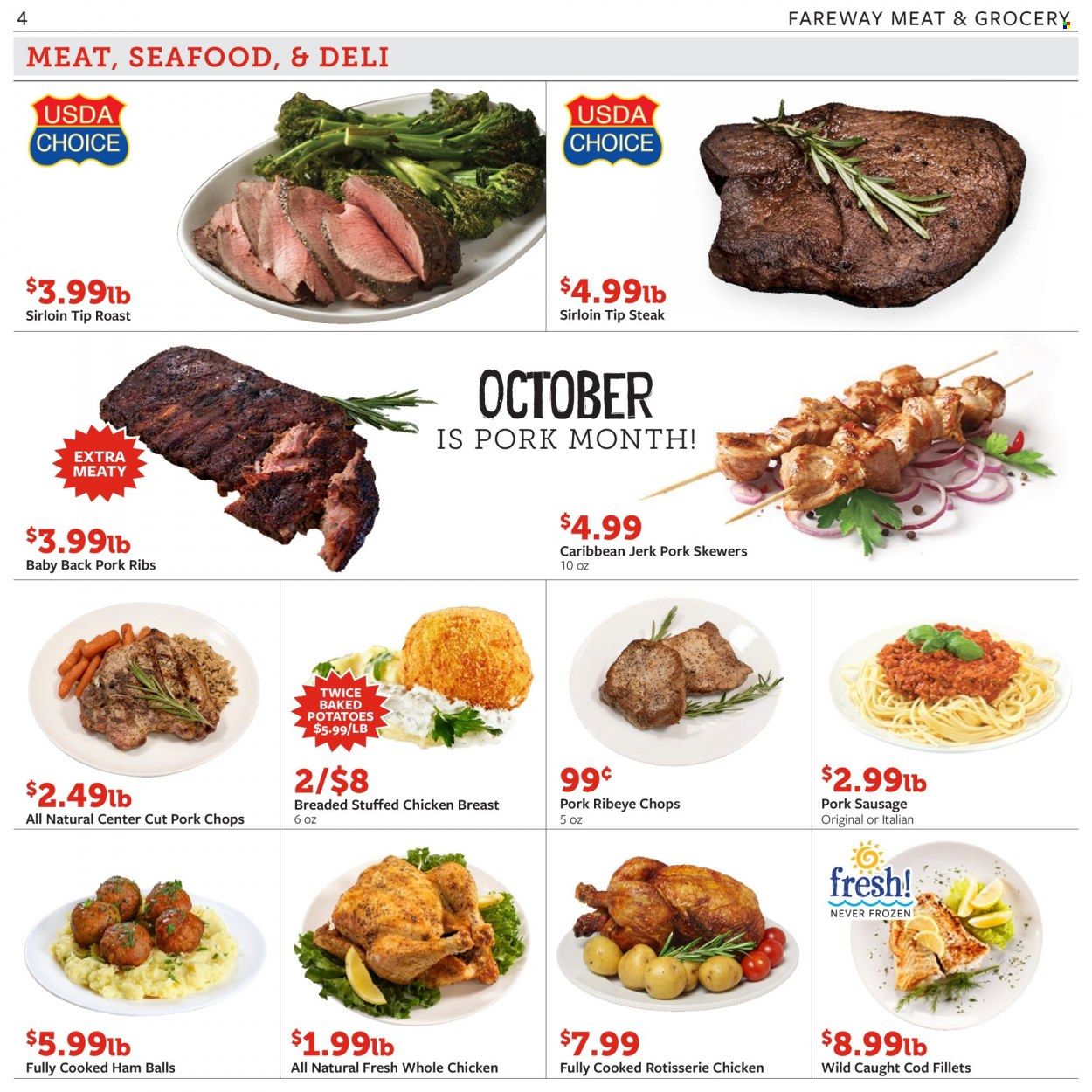 Fareway (IA) Weekly Ad Flyer Specials October 10 to October 15, 2022
