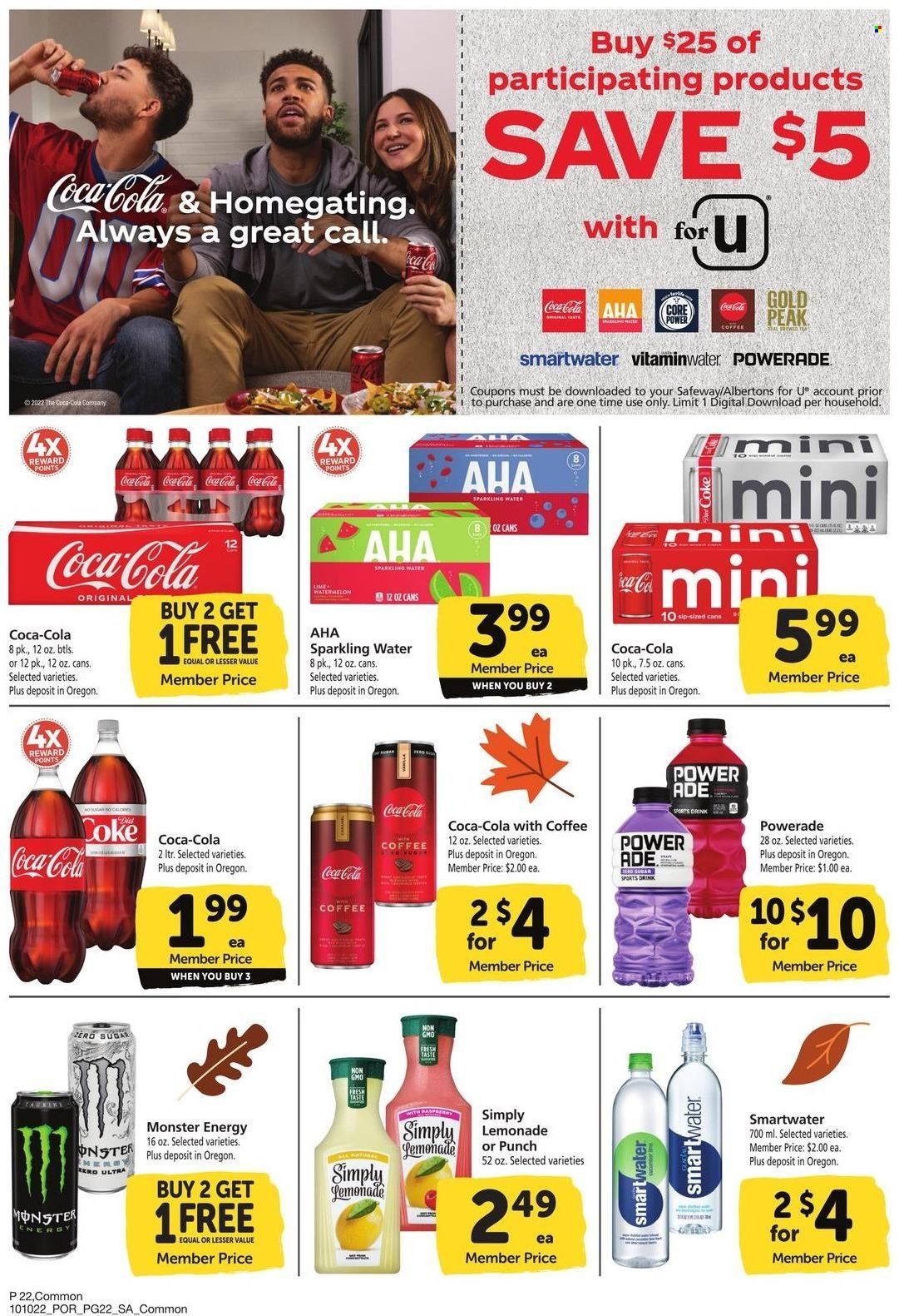 Safeway (OR) Weekly Ad Flyer Specials October 10 to November 6, 2022