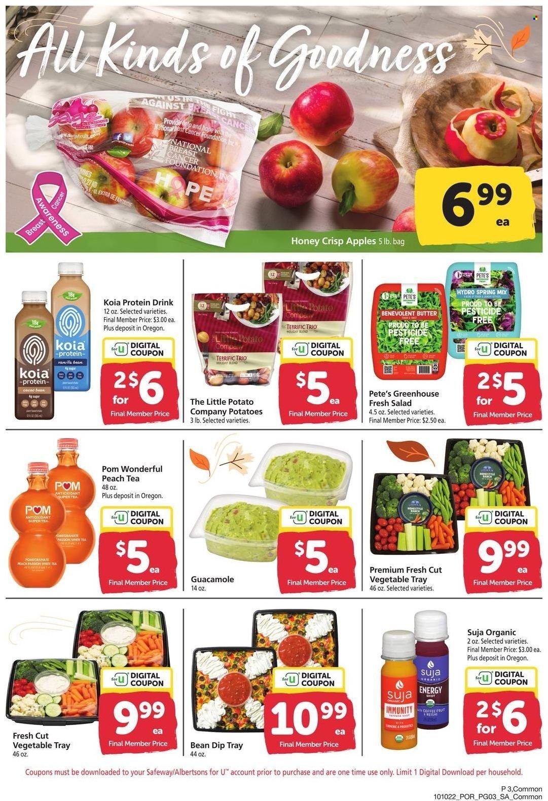 Safeway (OR) Weekly Ad Flyer Specials October 10 to November 6, 2022