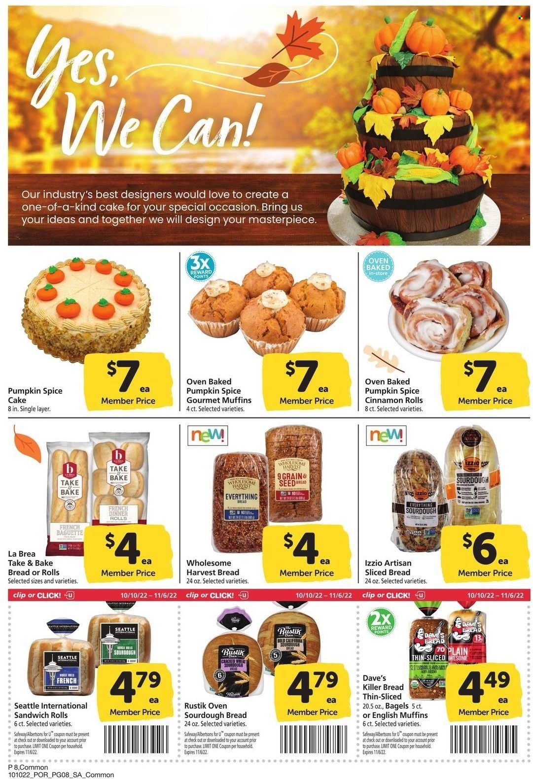 Safeway (OR) Weekly Ad Flyer Specials October 10 to November 6, 2022