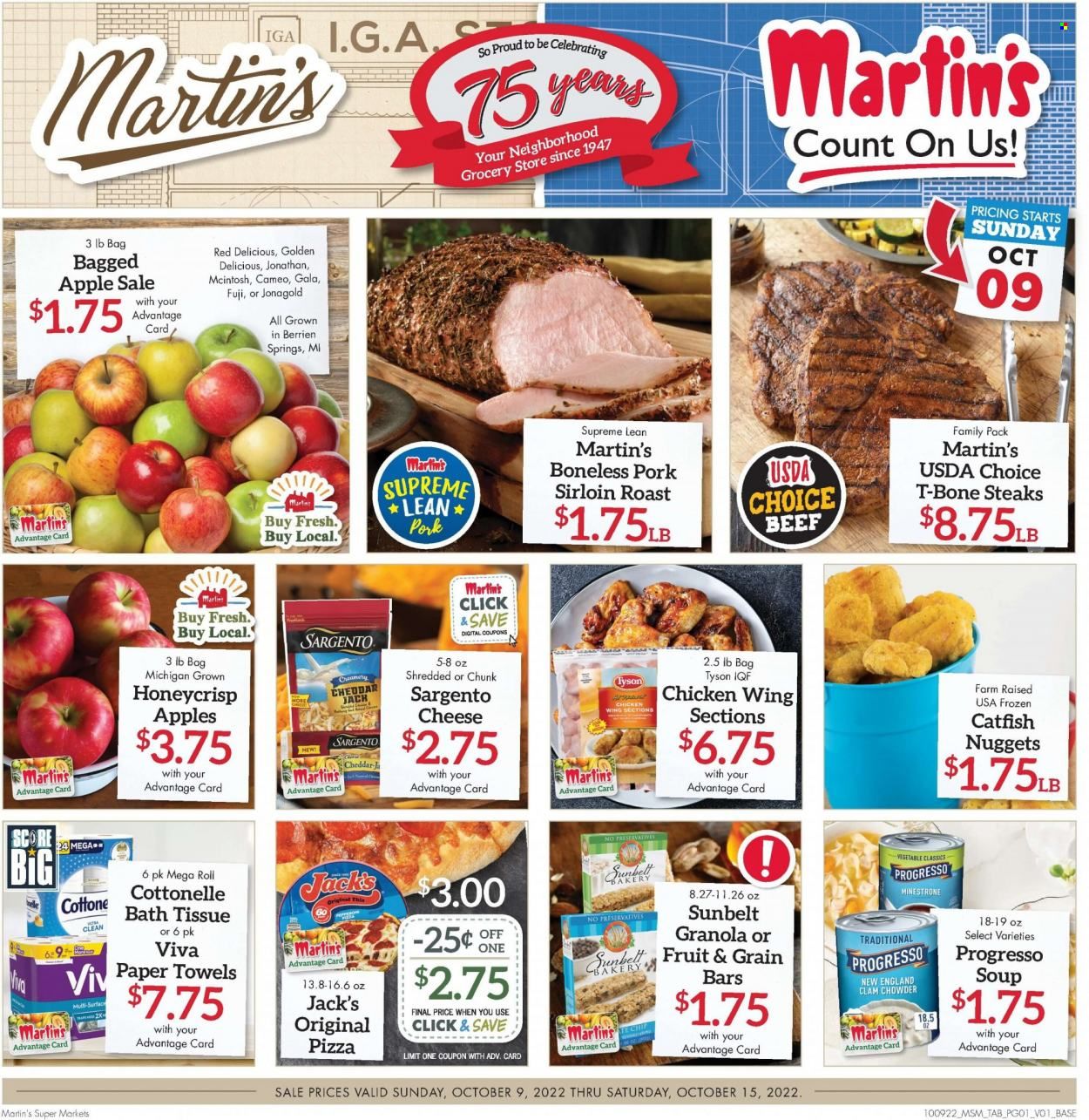 Martin’s (IN, MI) Weekly Ad Flyer Specials October 9 to October 15, 2022