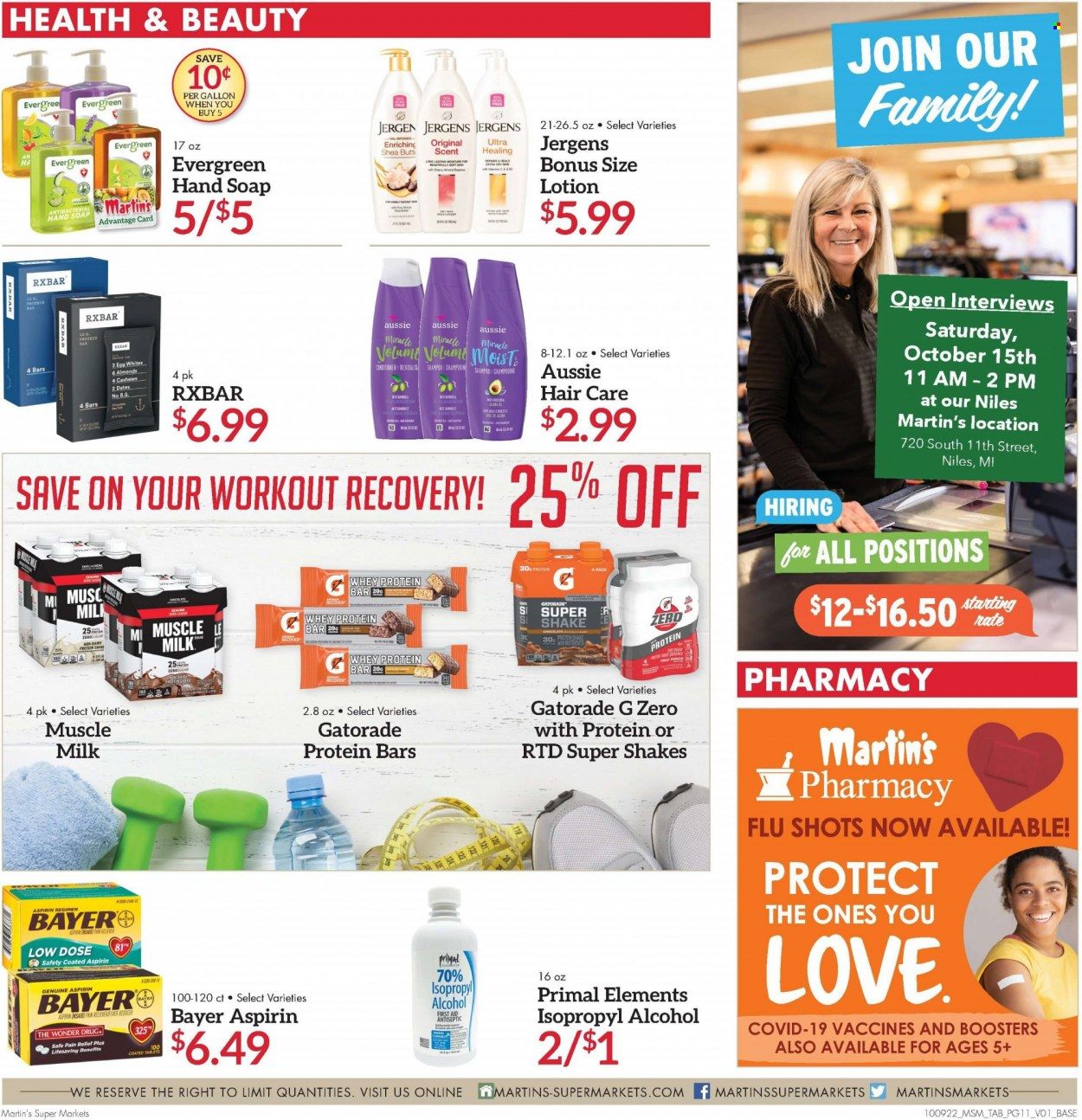 Martin’s (IN, MI) Weekly Ad Flyer Specials October 9 to October 15, 2022