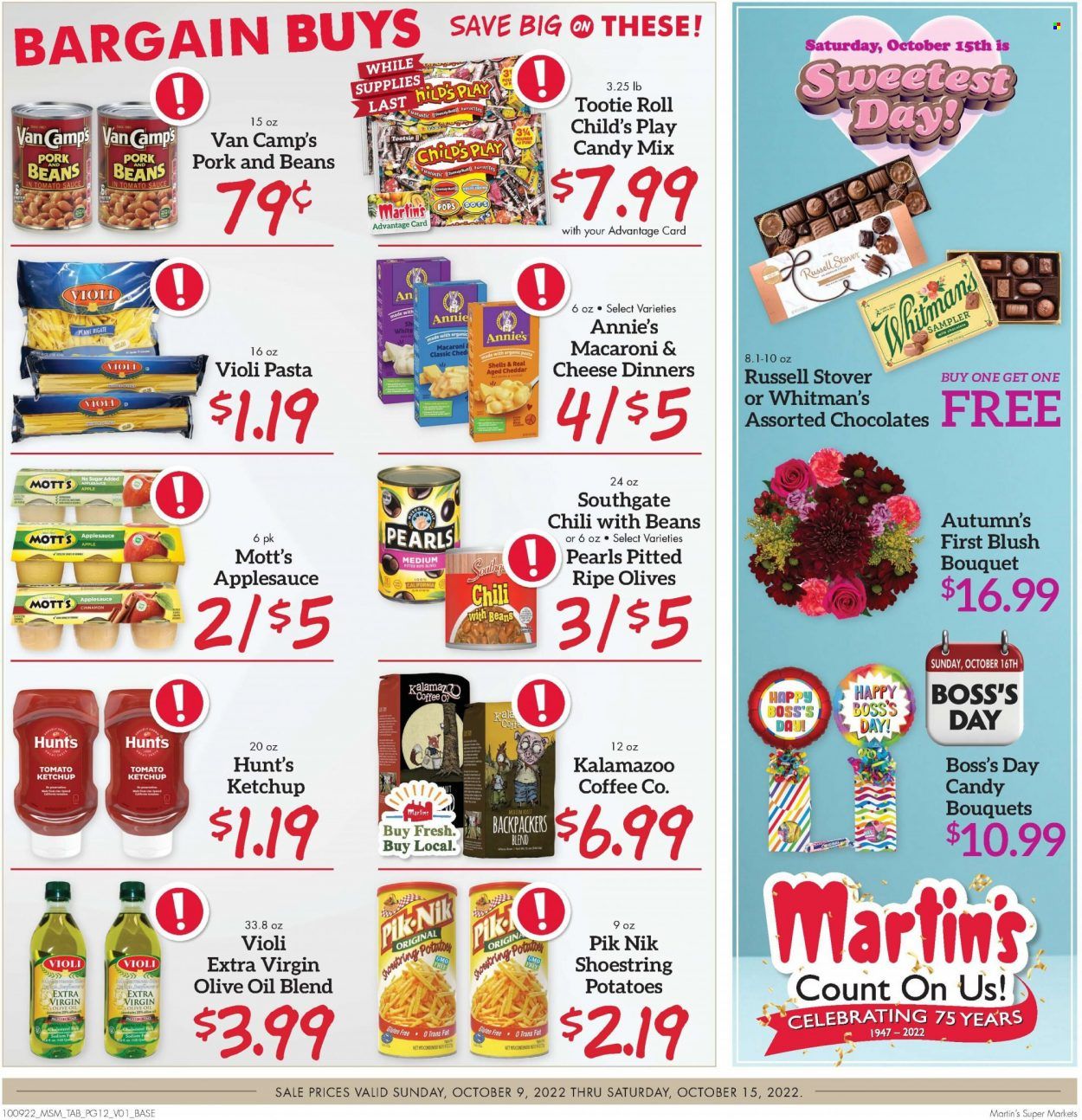 Martin’s (IN, MI) Weekly Ad Flyer Specials October 9 to October 15, 2022